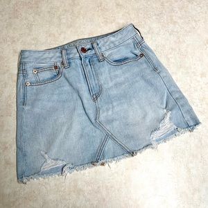 American eagle denim skirt